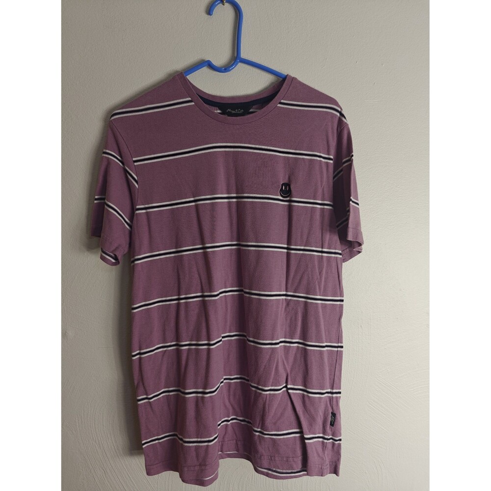 Men's Honey&Cola striped T shirt size medium